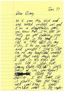 el análisis grafológico de Amy Winehouse es sucio