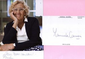 EL ANÁLISIS GRAFOLÓGICO DE MANUELA CARMENA ES LIMPIO