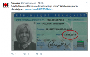 El análisis grafológico de Brigitte Macron es familiar.