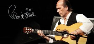 El análisis grafológico de Paco de Lucía es rítmico.