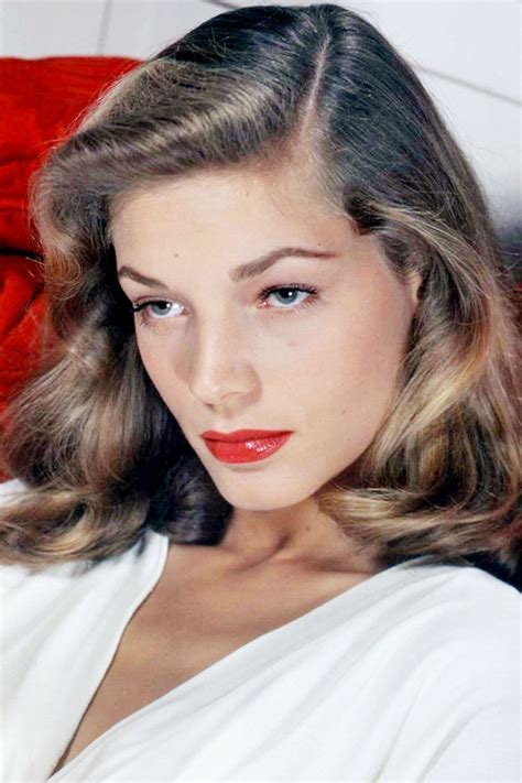 El análisis grafológico de Lauren Bacall es contundente.